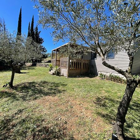 Mobil-Home En Pleine Nature A 3 Mins Du Lac Du Salagou Avec Vue Panoramique Lacoste (Herault) Exterior foto
