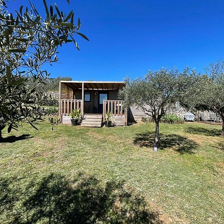 Mobil-Home En Pleine Nature A 3 Mins Du Lac Du Salagou Avec Vue Panoramique Lacoste (Herault) Exterior foto