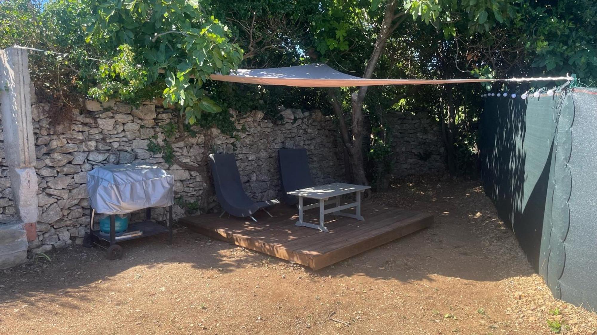 Mobil-Home En Pleine Nature A 3 Mins Du Lac Du Salagou Avec Vue Panoramique Lacoste (Herault) Exterior foto